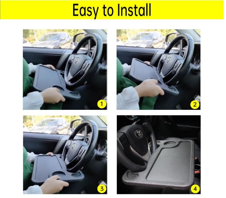 Steering Wheel Tray